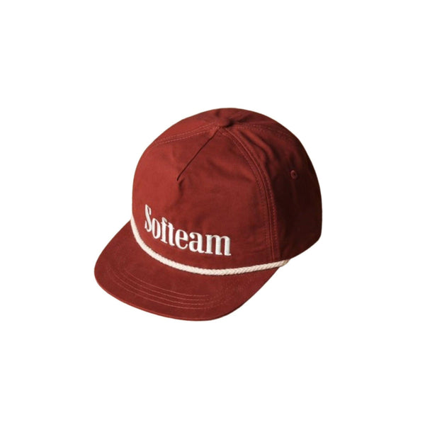 SOFTCONTAINER Softeam Embroidered Flat-brimmed Baseball Cap – Softeam embroidered flat-brim cap, sporty boyfriend gift | Sporty and trendy cap for guys