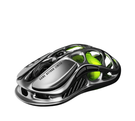 GravaStar gaming mouse, sci-fi design, ultra-fast response, futuristic gaming accessory, perfect gift for him.