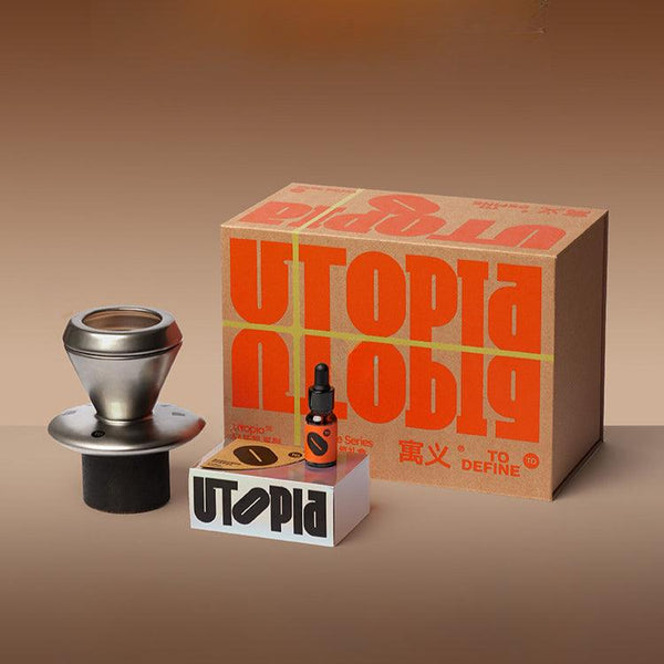 TODEFINE Utopia coffee-scented candle, rich espresso aroma, cozy and warm gift for him.