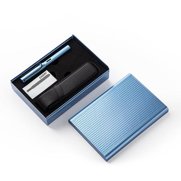  LAMY fountain pen set, smooth ink flow, modern and stylish, great stationery gift for him.