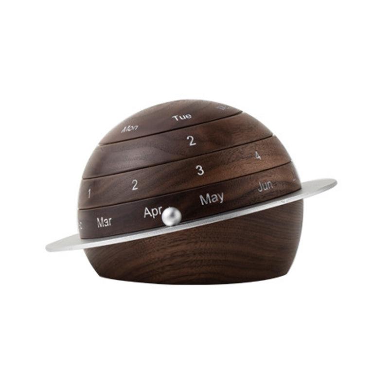  MYBOYLIKES planet-themed perpetual calendar, futuristic & stylish decor, best gift for creative minds.