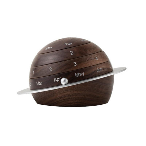  MYBOYLIKES planet-themed perpetual calendar, futuristic & stylish decor, best gift for creative minds.