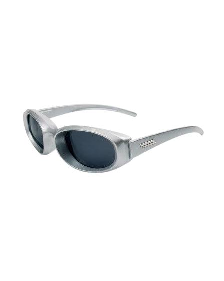 404 Futuristic Silver Sunglasses – silver futuristic sunglasses, bold high-tech fashion choice | Innovative and stylish sunglasses for him